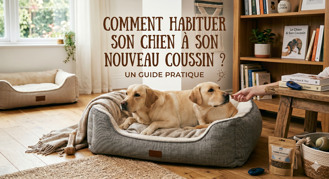 Comment habituer son chien à aller sur son nouveau coussin