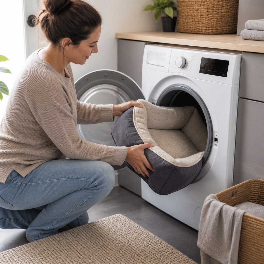 Comment Laver un Coussin pour Chien Sans l'Abîmer : Tous Nos Conseils