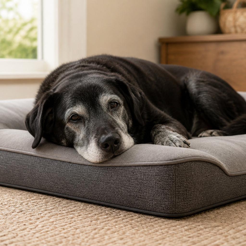 Coussin Chien Orthopédique : Le Guide pour Soulager Votre Chien Senior