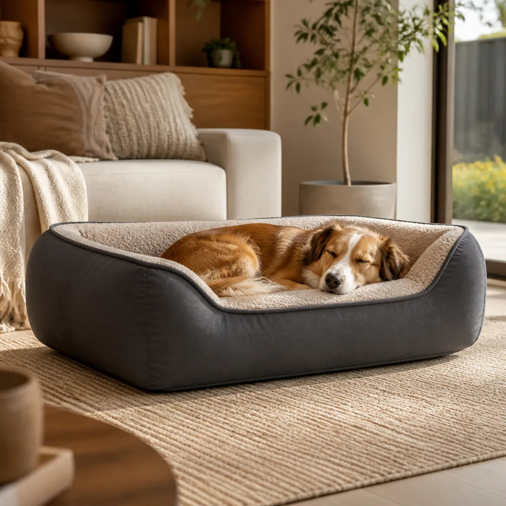 lit-chien-moelleux-orthopedique-maison-repos