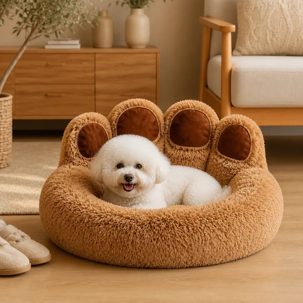 Coussin Pour Chien En Forme De Patte