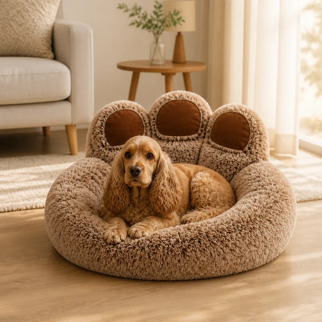Coussin Pour Chien En Forme De Patte