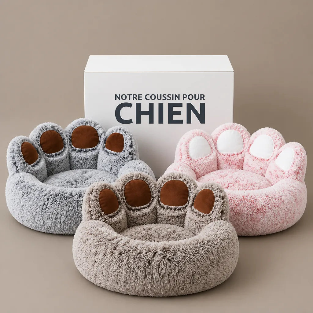 Coussin Pour Chien En Forme De Patte