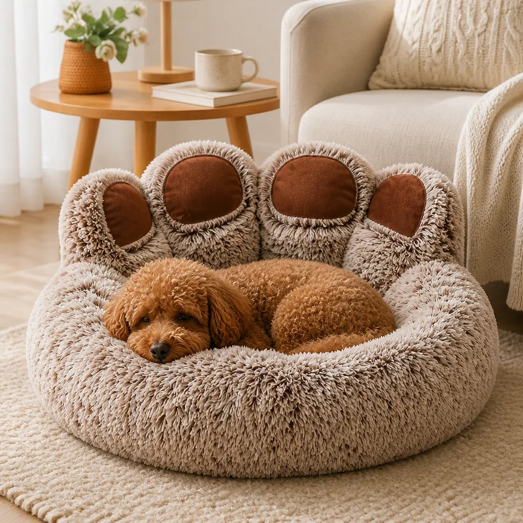 Coussin Pour Chien En Forme De Patte