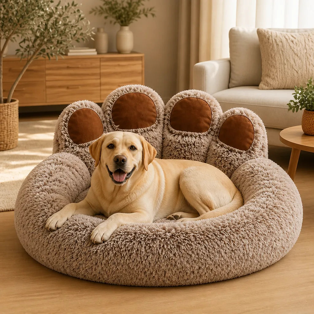 Coussin Pour Chien En Forme De Patte