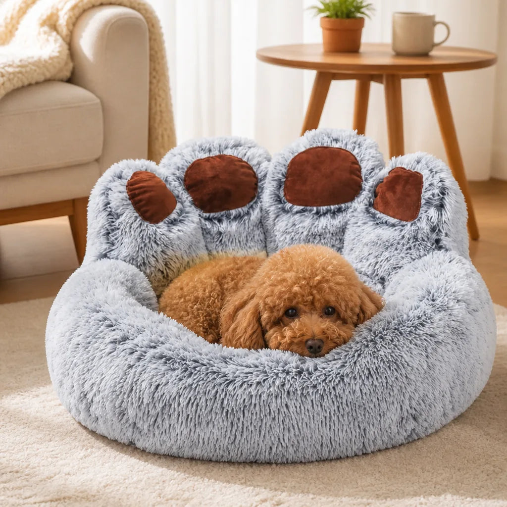 Coussin Pour Chien En Forme De Patte