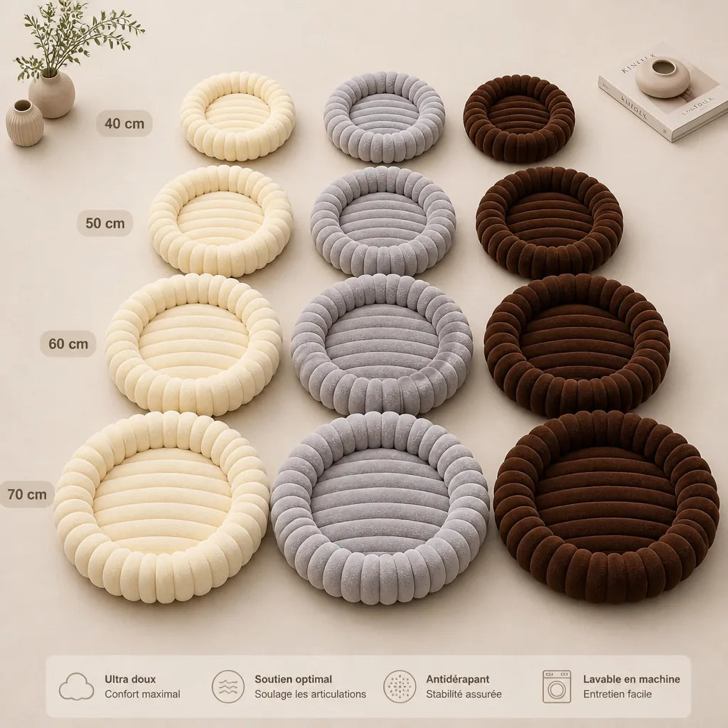 Coussin Rond Pour Chien