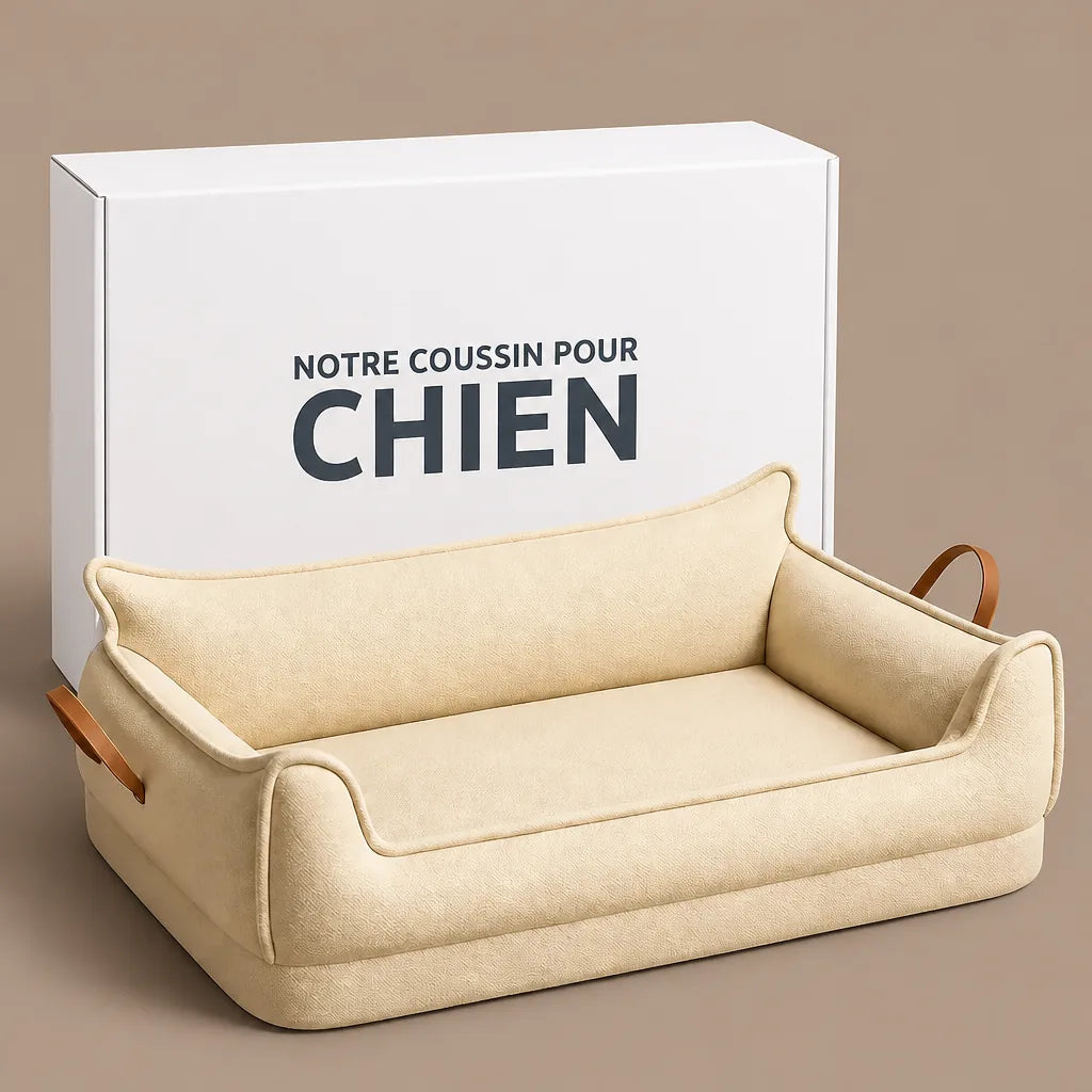 Coussin Simili Cuir Pour Chien