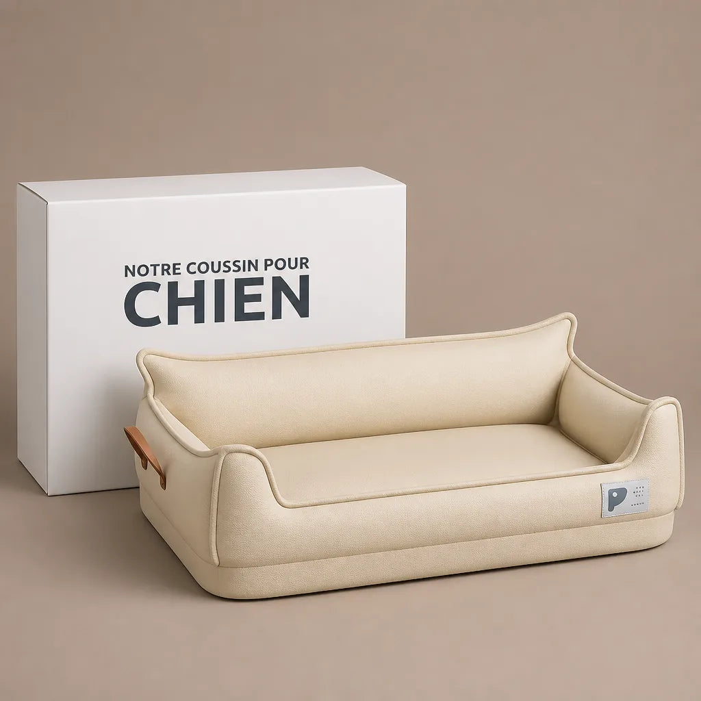 Lit Pour Chien En Cuir